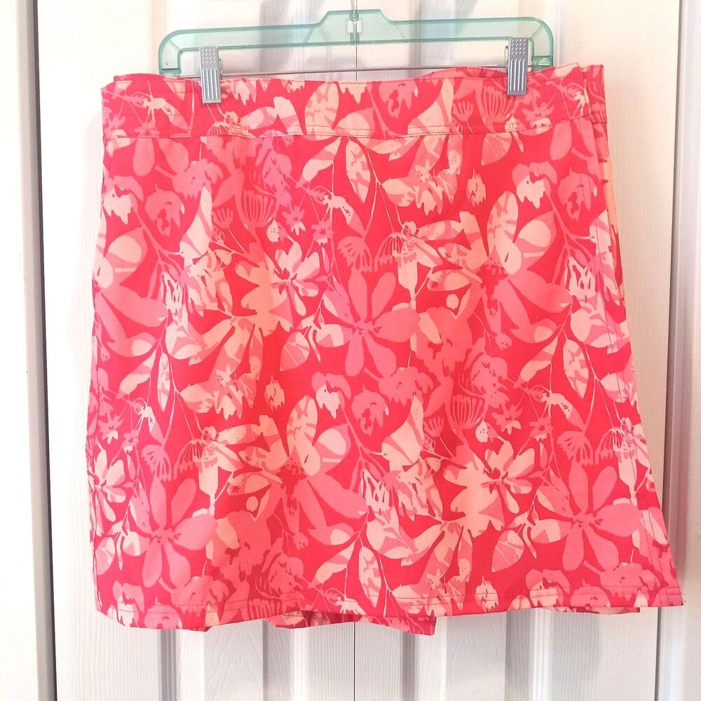 RipSkirt Hawaii XL NWT Wrap Skirt Adjustable Pink Camo Floral